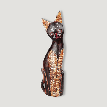 Wooden Decoration Cat Aneta