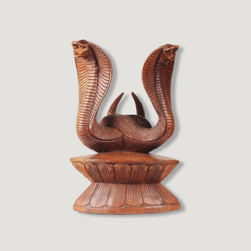 Wooden Cobra Decoration