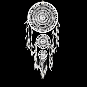 Traumfänger - Istu Weiß (22 cm)