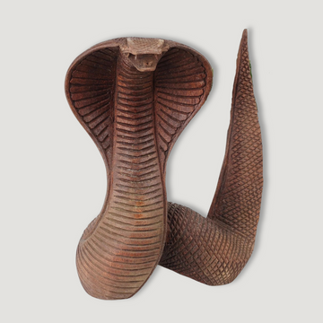 Wooden Decoration Cobra Asmodeus