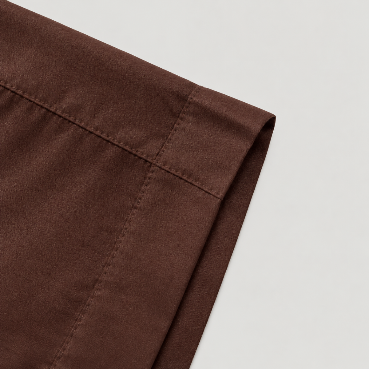 Bavlněné kalhoty Yves – Cocoa Brown