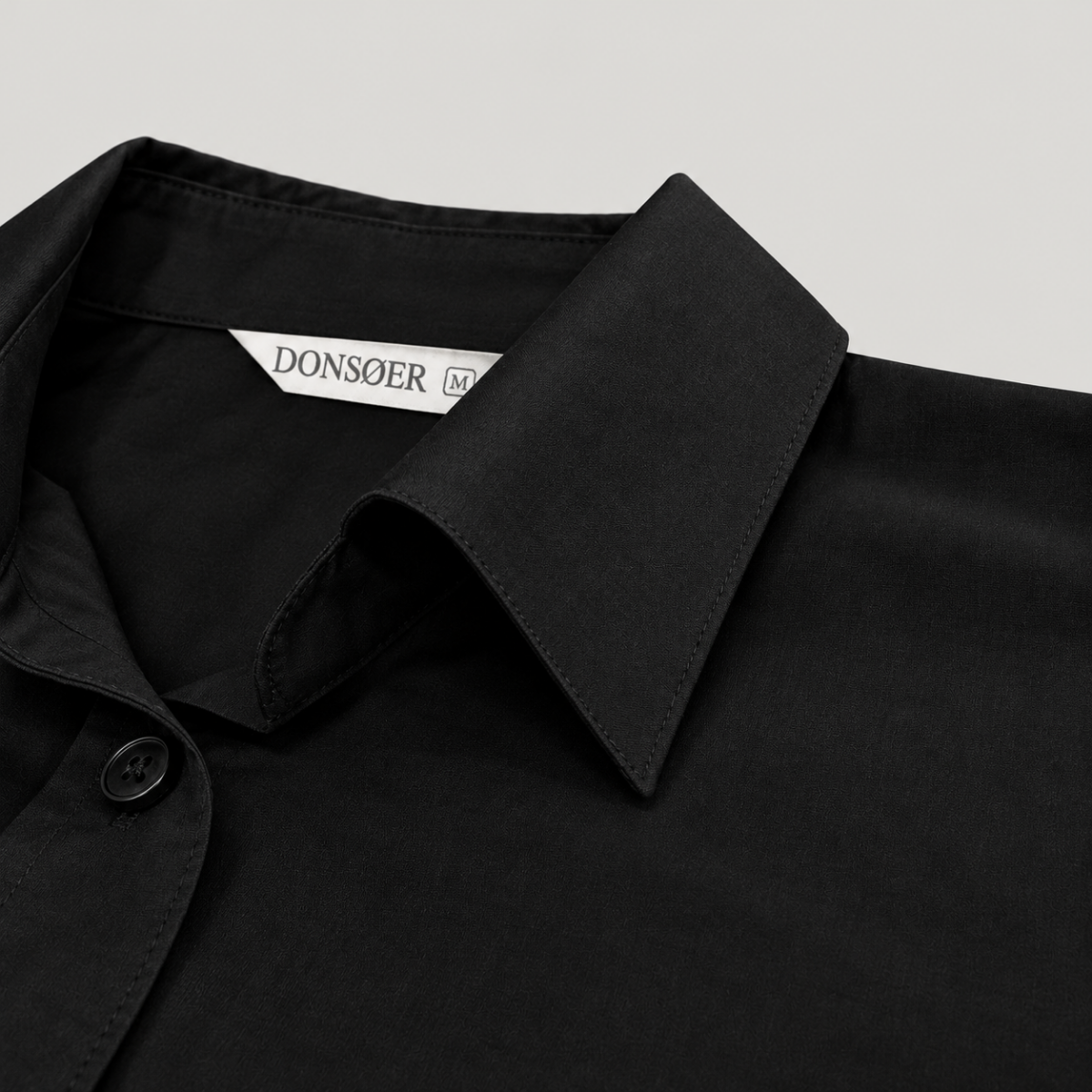 Bavlněná košile Yves – True Black