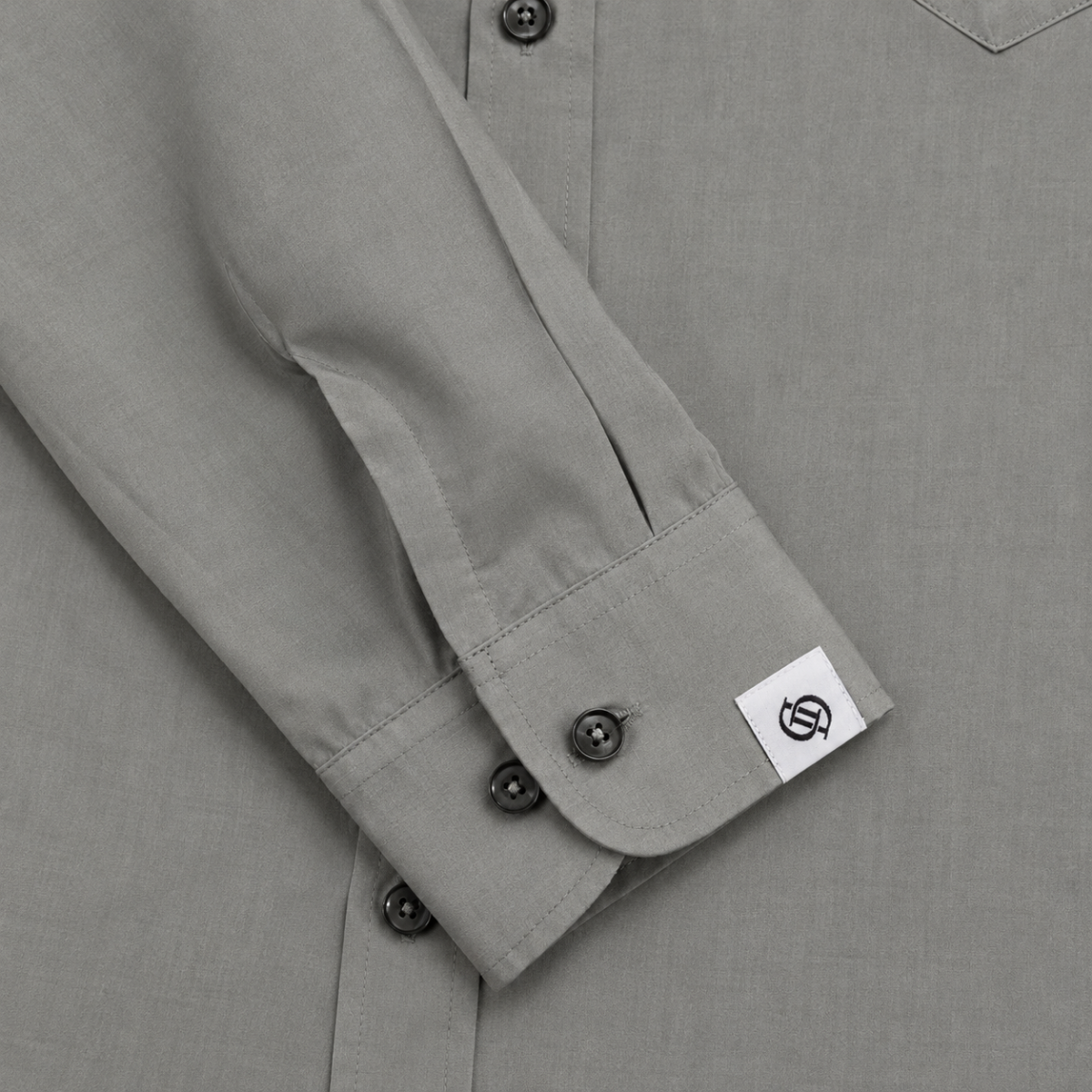 Bavlněná košile Yves – Stone Grey