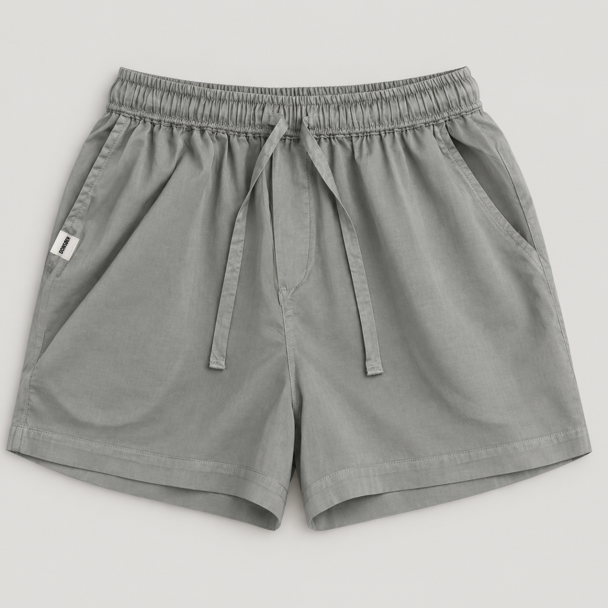 Bavlněné šortky Yves – Stone Grey