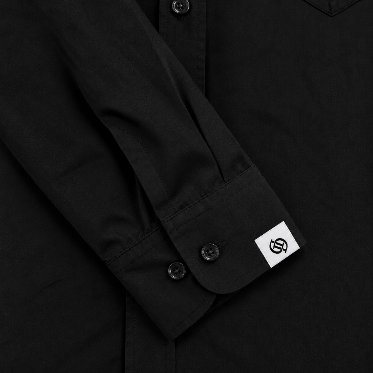 Bavlněná košile Yves – True Black