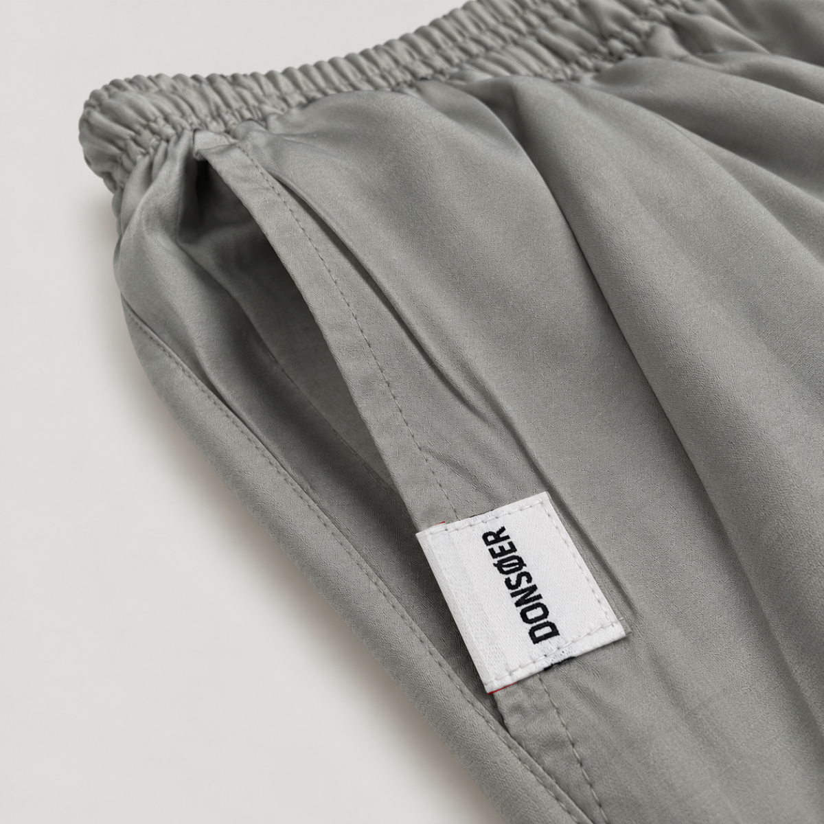 Bavlněné šortky Yves – Stone Grey