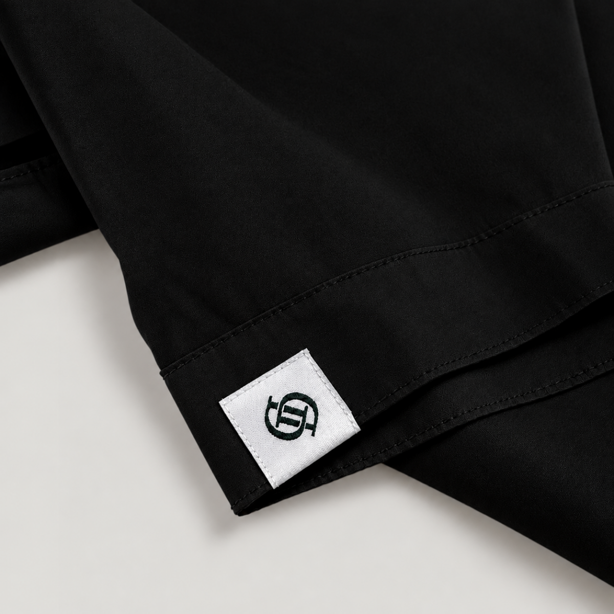 Bavlněná košile s krátkým rukávem Yves – True Black