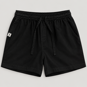 Bavlněné šortky Yves – True Black