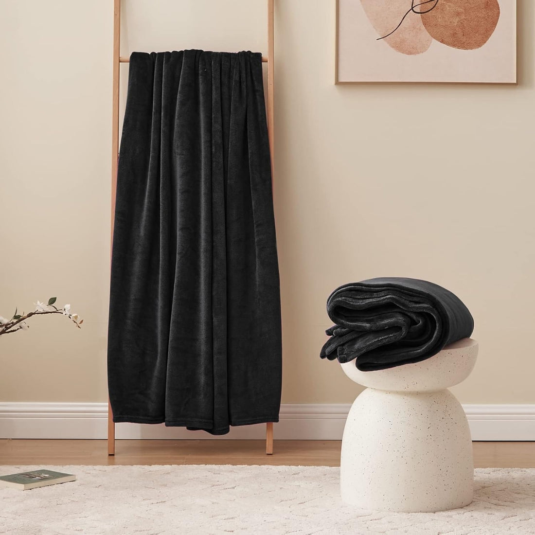 Plush blanket Värme - Dark Night