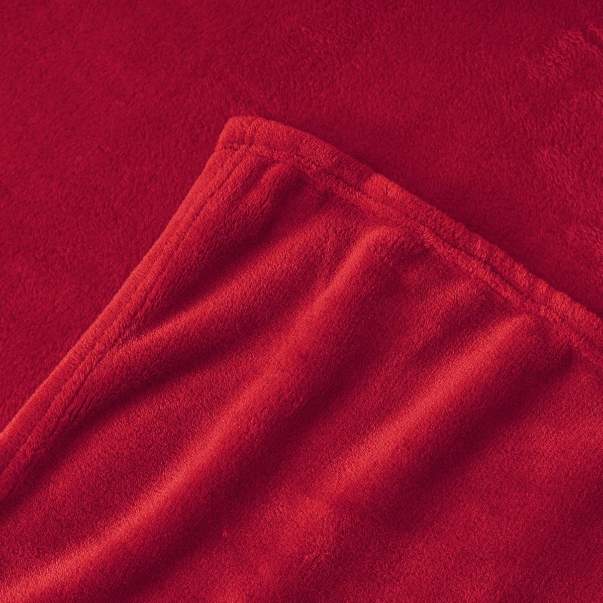 Plush blanket Värme - Red Embrace