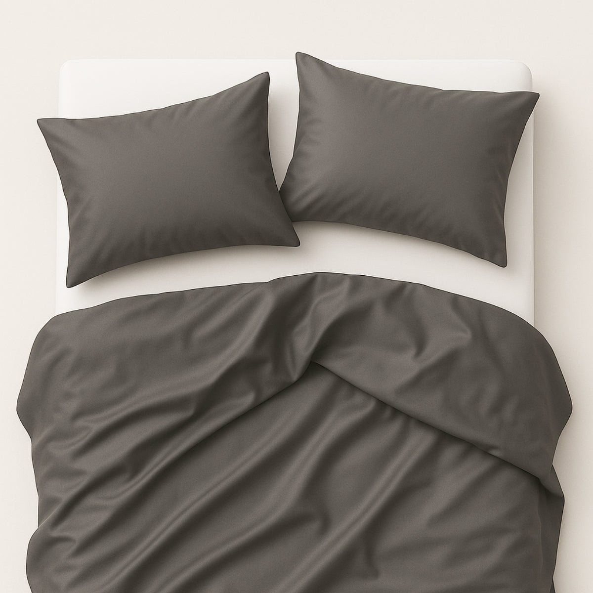 Seidenbettwäsche – Tiefer Nebel