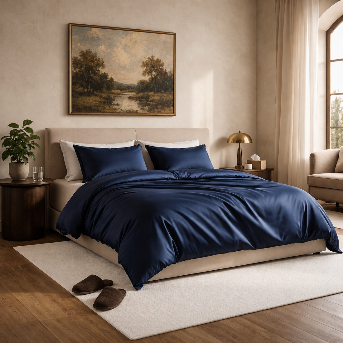 Silkys Duvet Cover – Midnight Shore