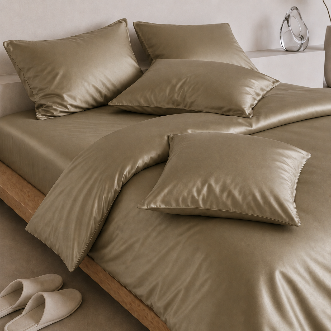 Silkys Duvet Cover – Warm Sand