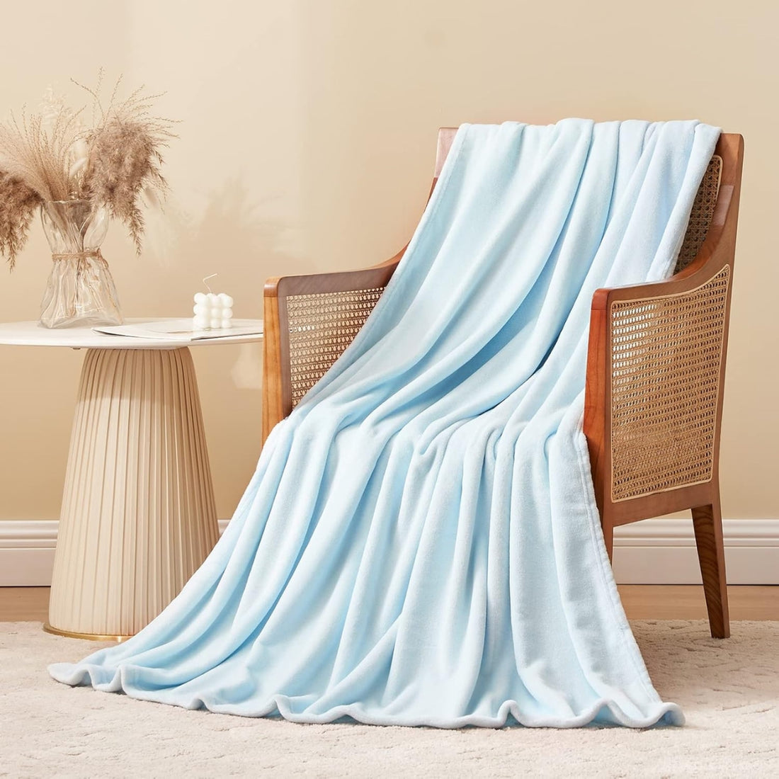 Plush blanket Värme - Minty Morning