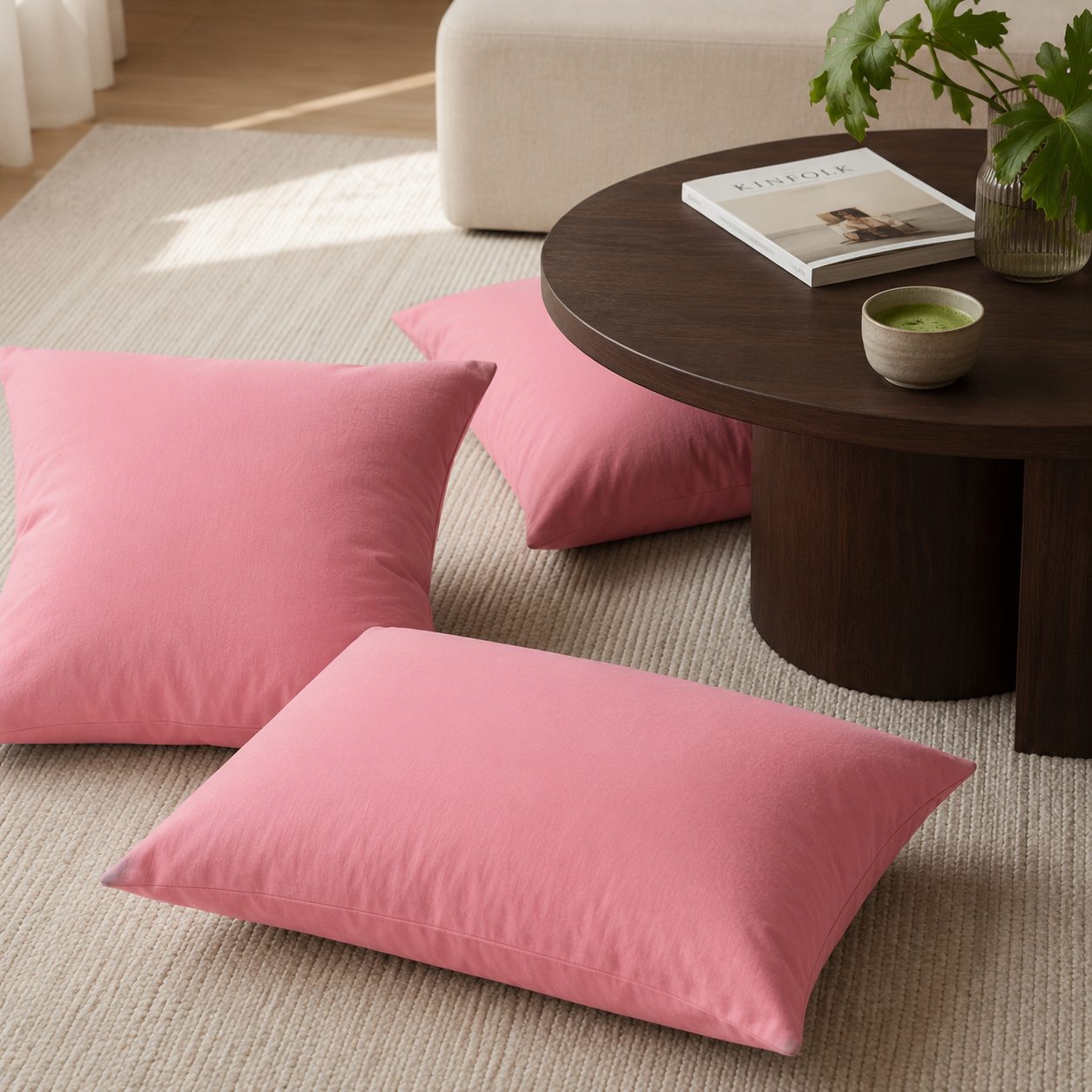 Kissenbezug BømLen – Sanftes Rosa
