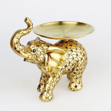 Dekorationsschale - Schale gestützt von einem Elefanten