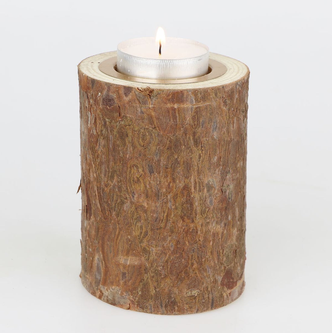 Wooden candlestick – Rustic