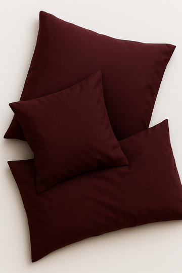 BømLen cushion cover – Dark Wine