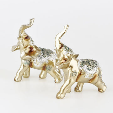 Feng Shui Statue – Elephant Couple Arana and Arak