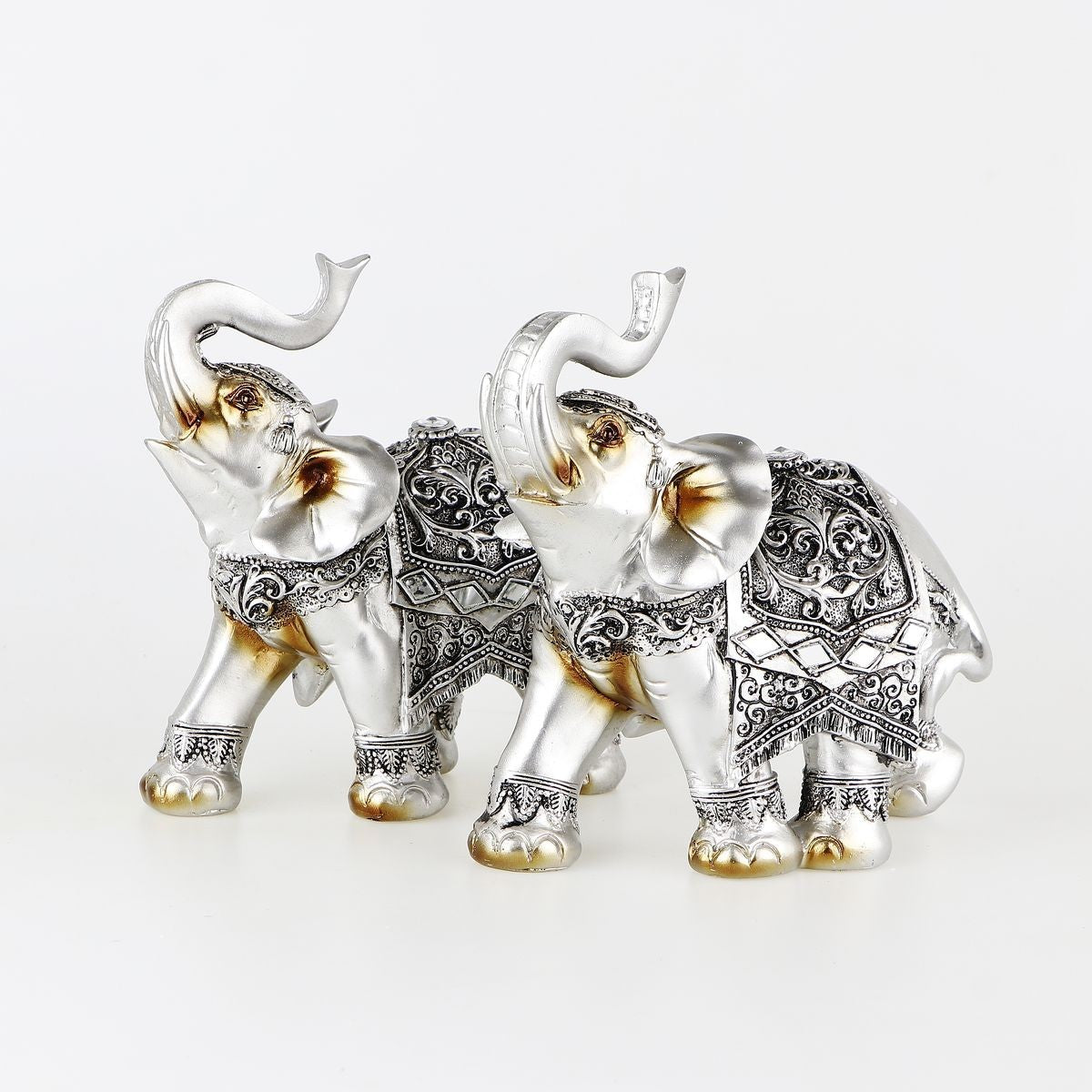 Feng Shui Statue – Elephant Couple Radan and Rana
