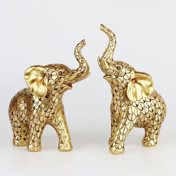 Feng Shui Statue – Elephant Couple